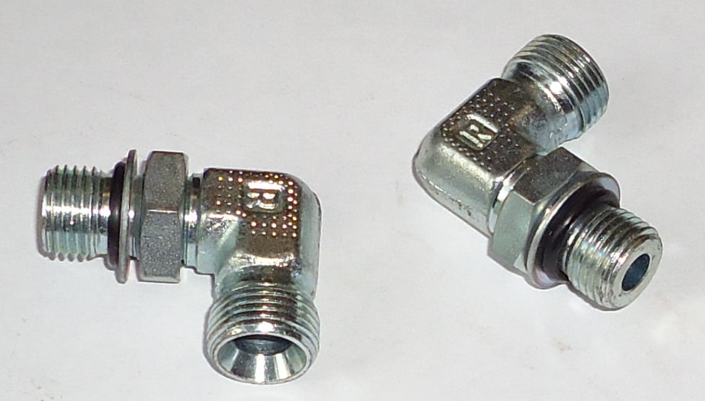 Штуцер гидрозамка каретки 816/90548 / JCB