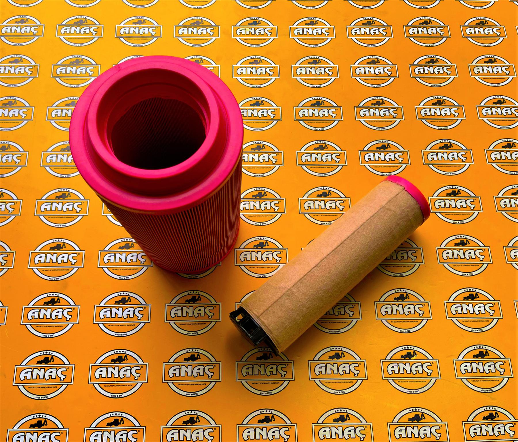 Фильтр воздушный JCB (к-кт) (580/12020 580/12021) / ANAC