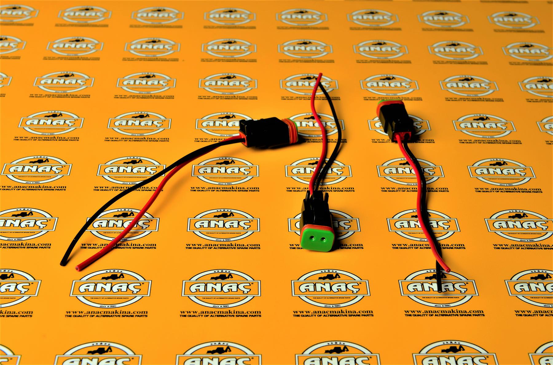 Штекер (2 контакта) SOCKET 2 / ANAC