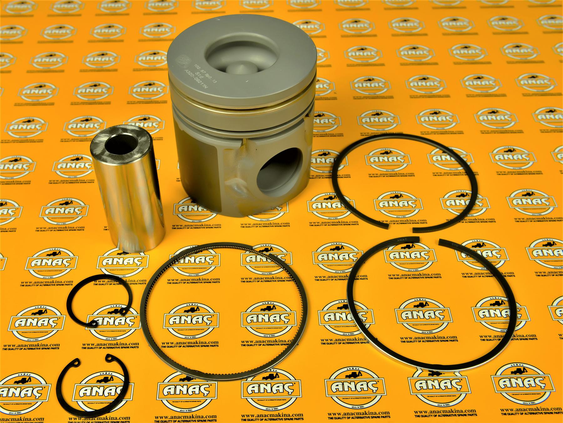 Поршень с кольцами Р1 (0,50мм) 320/09238 / ANAC