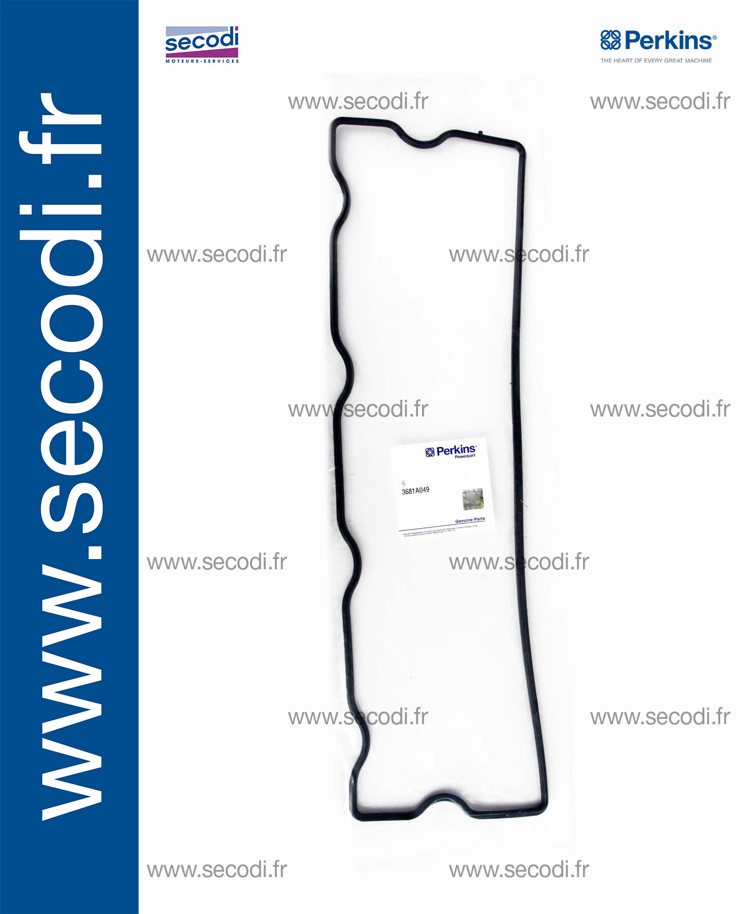 Прокладка клапанной крышки 3681A049, 02/202278 / KMP