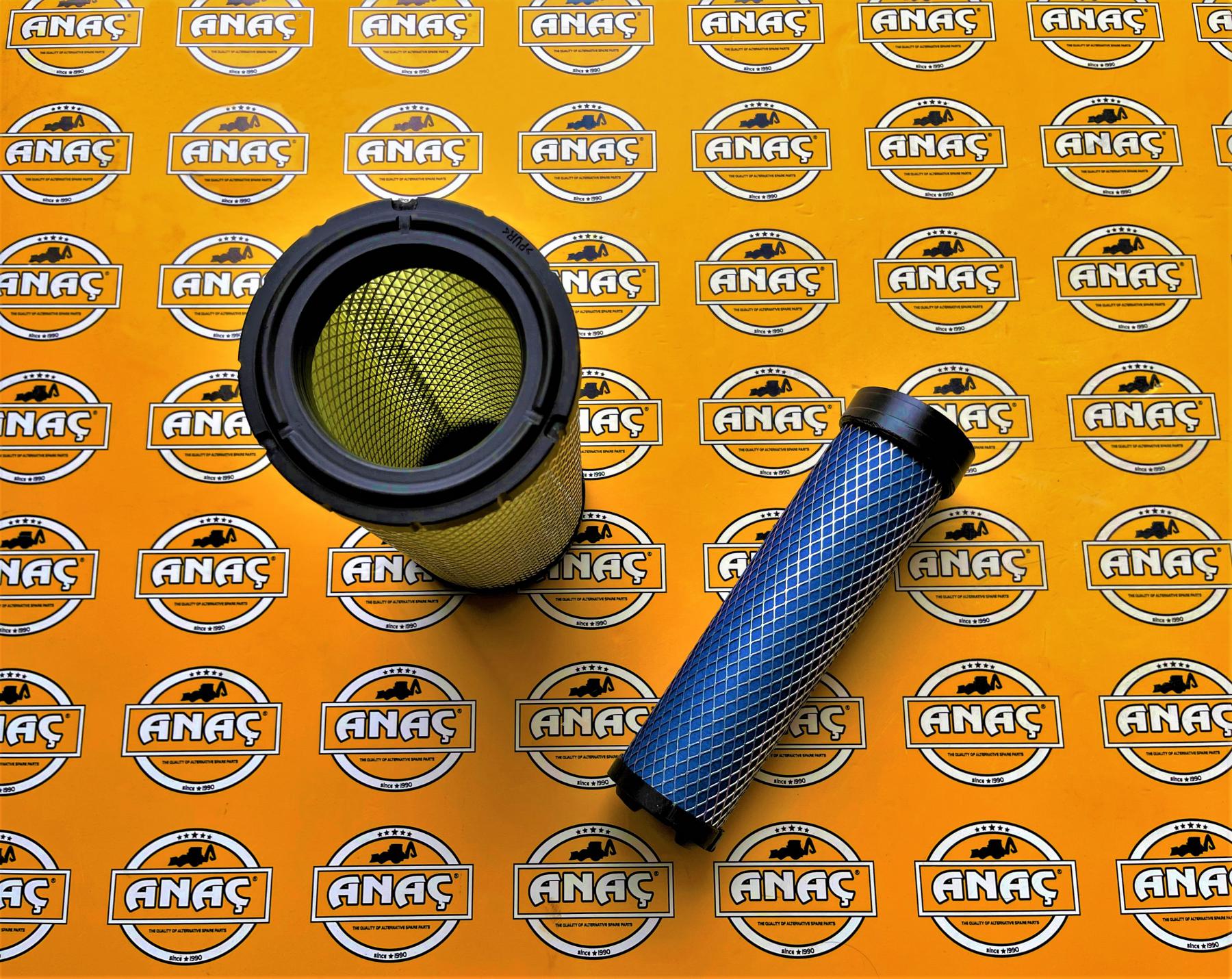 Фильтр воздушный JCB (к-кт) (32/917301 32/917302) / ANAC