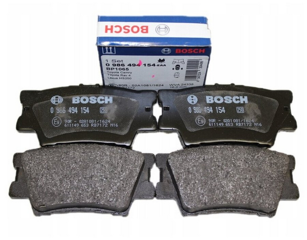 Колодки задние TOYOTA CAMRY 0986494154 / BOSCH