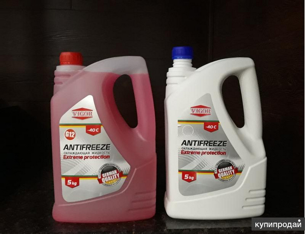 Антифриз красный 10 кг / Полюс холода