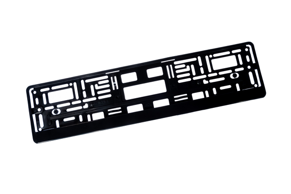 Рамка под номерной знак (карбон светлый) / BRIX