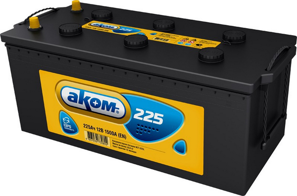 Аккумулятор 225 Амп / АКОМ (обратка)