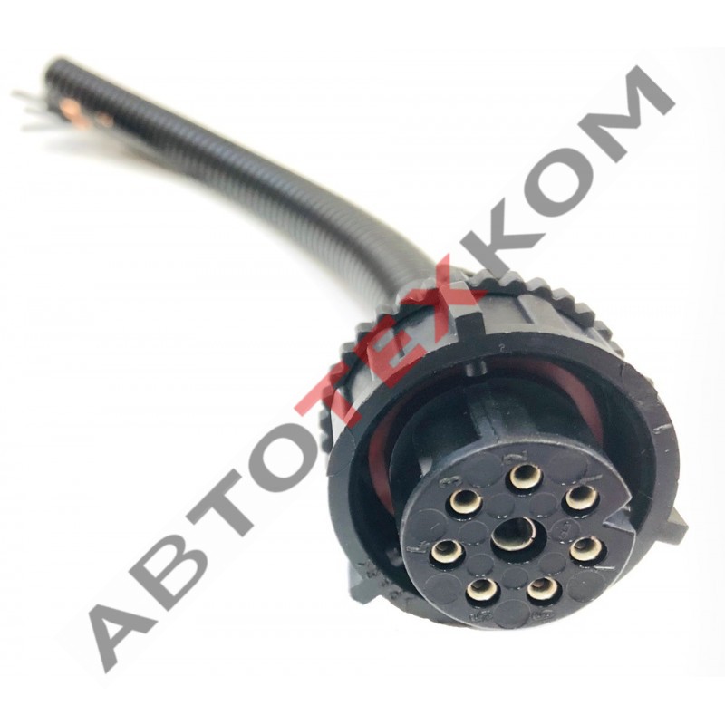 Штекер заднего фонаря КАМАЗ в сборе