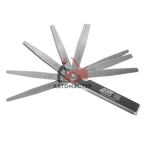 Щуп регулировки клапанов 20пр 0,05-1мм