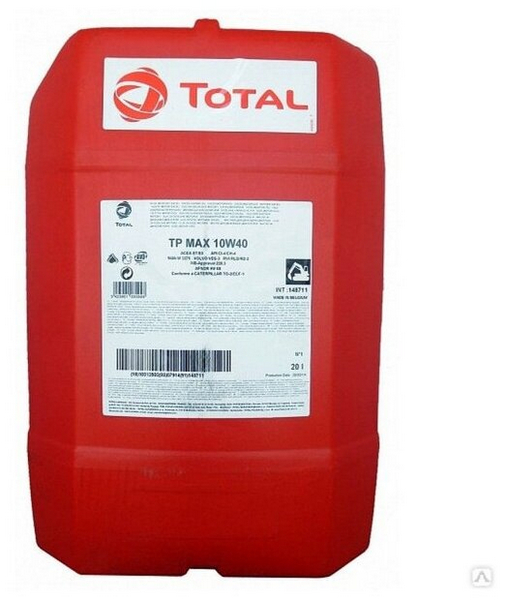 Масло 10W-40 20л / TOTAL TP MAX