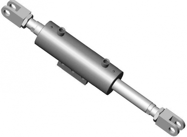 Гидроцилиндр наклона колес ДЗ-122А.03.25.000
