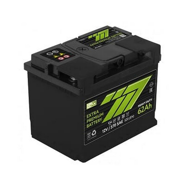 Аккумулятор 62 Амп / 777 GREEN