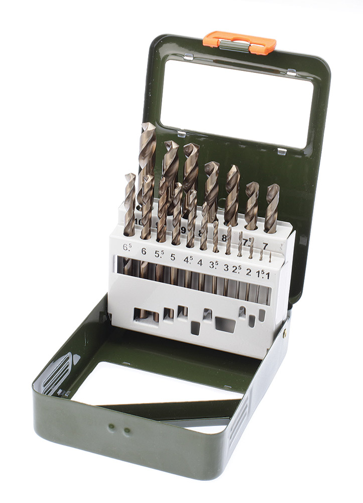 Набор сверл по металлу 1-10мм 19пр / ДЕЛО ТЕХНИКИ