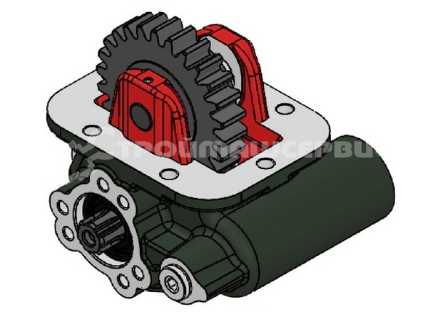 Коробка отбора мощности (КОМ) МАЗ 21820ROHUR / Hipomak (Турция)