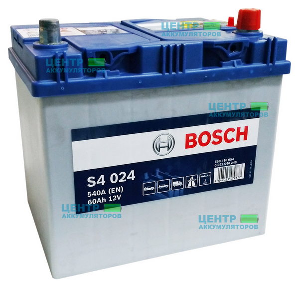 Аккумулятор 60 Амп / BOSCH