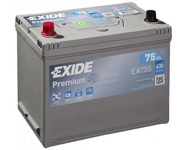 Аккумулятор 75 Амп Asia EA754 / EXIDE