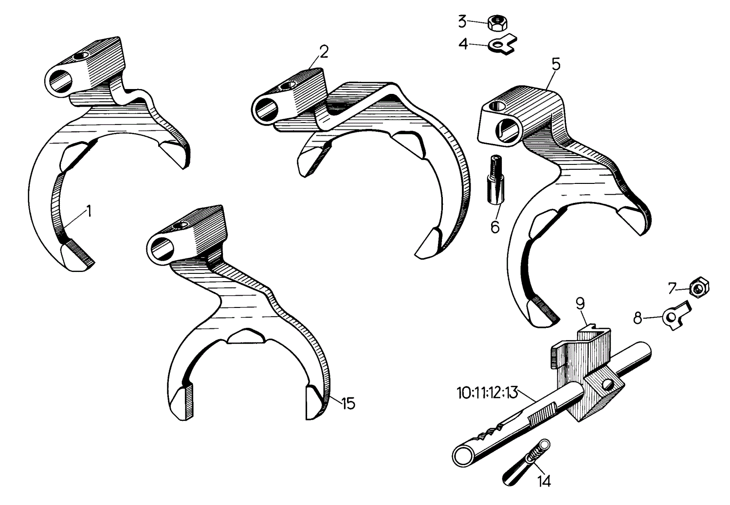 Шайба стопорная вилки реверса Т170