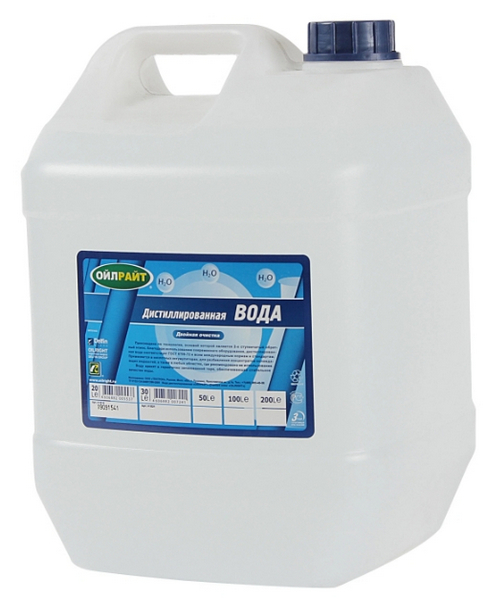 Вода дистилированная 20л / OIL RIGHT