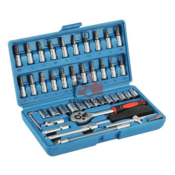 Набор инструментов MLG Tools 1/4 46пр АВТОМАСТЕР