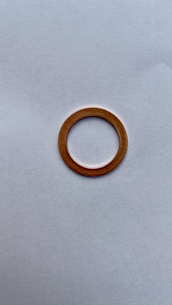 Шайба медная Ф18