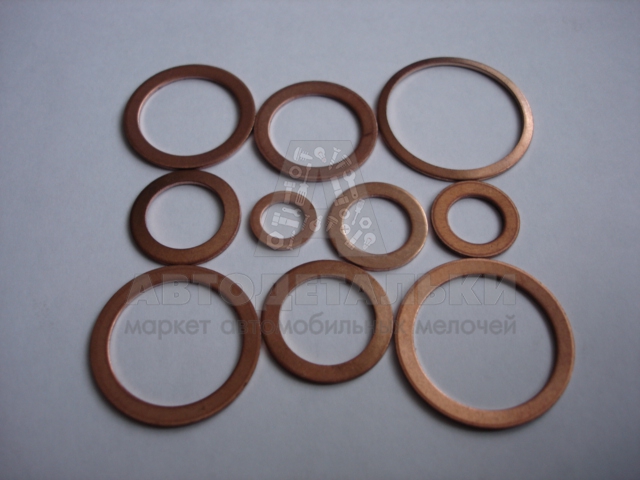 Шайба медная Ф28