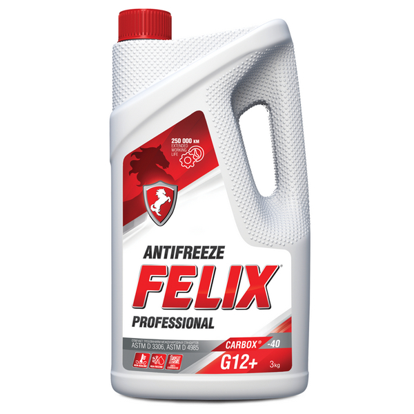 Антифриз красный 3 кг / FELIX