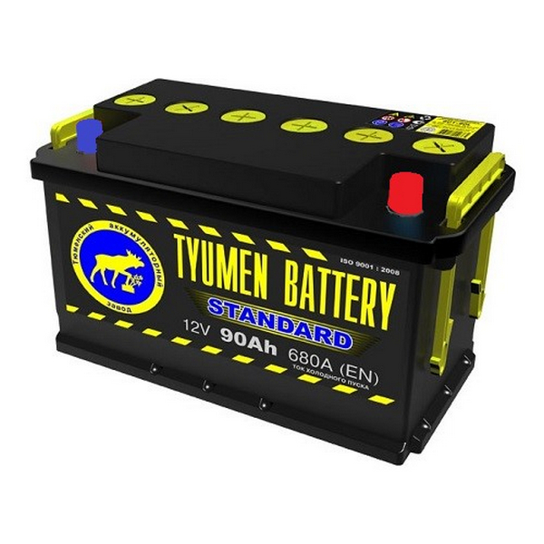 Аккумулятор 90 Амп / ТЮМЕНЬ (обратка)