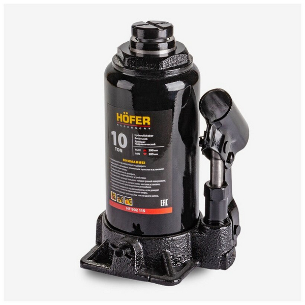 Домкрат 16т (с клапаном) / HOFER