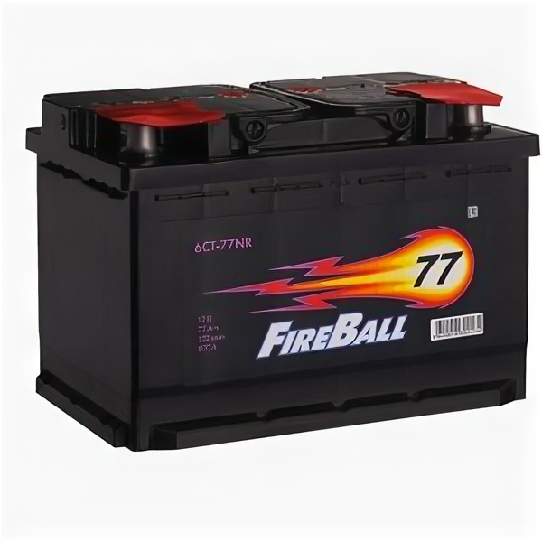 Аккумулятор 77 Амп / FIRE BALL (обратка)