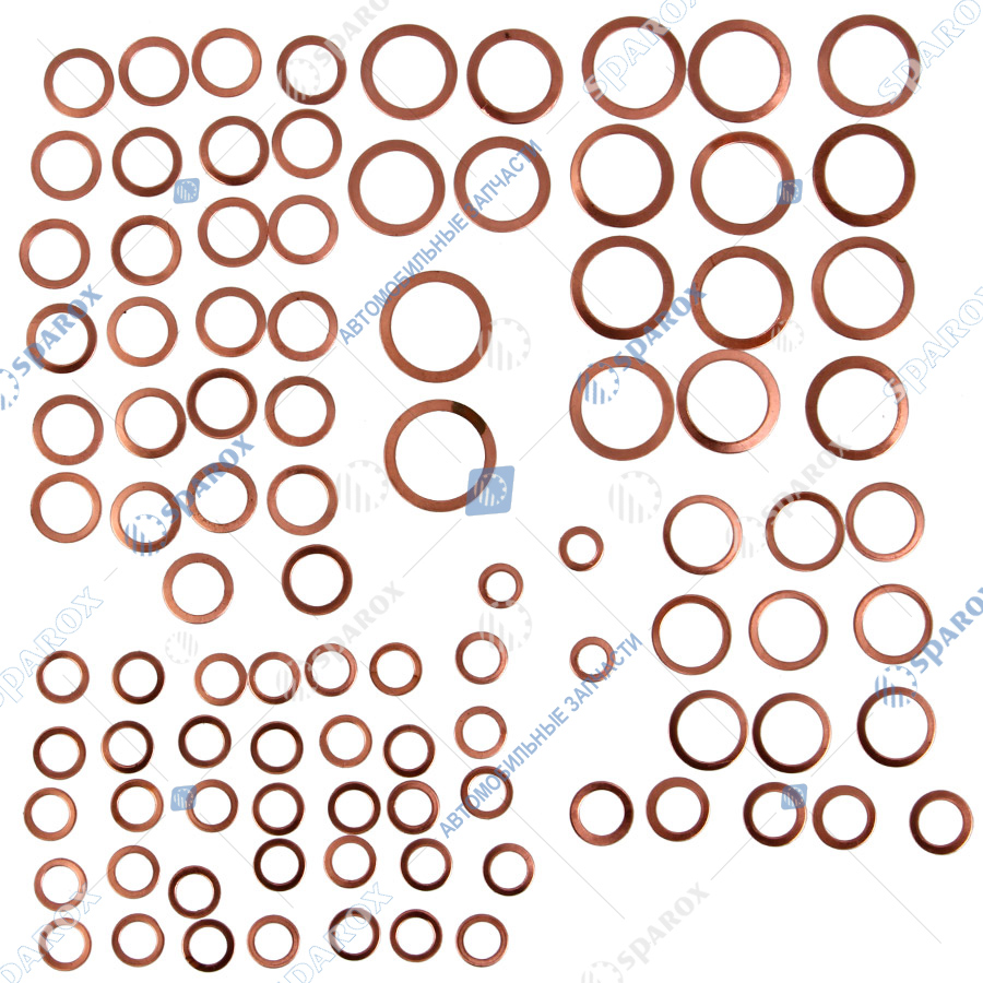 Ремкомплект медных шайб КАМАЗ (из 97-ми)