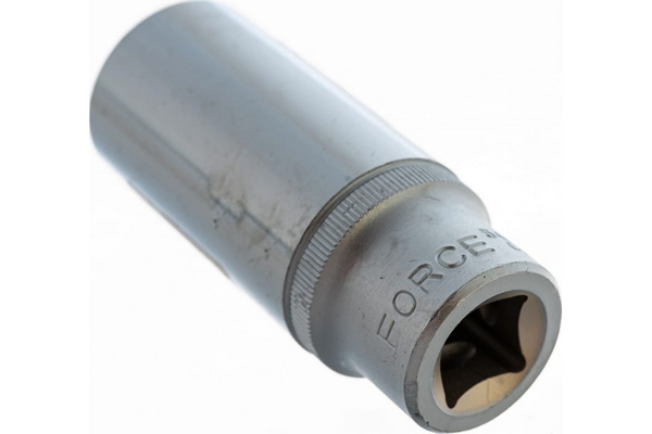 Головка под вороток Ф24 L77мм удлиненная многогранная / FORCE
