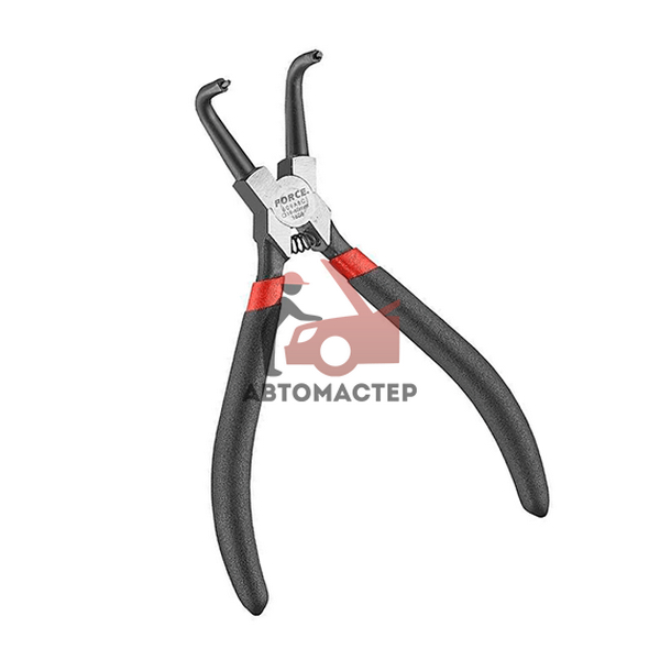 Круглогубцы 180мм (зажим изогнутый) / АВТОМАСТЕР