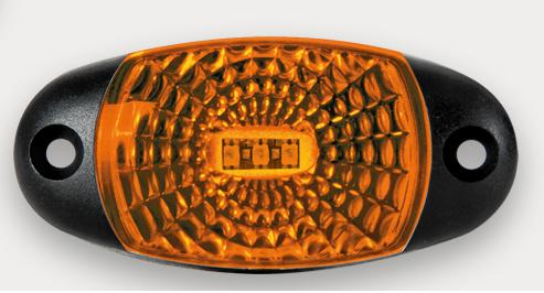 Фонарь маркерный 24v оранжевый (60-00) / ТЕХАВТОСВЕТ