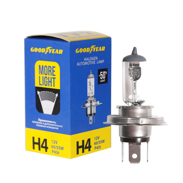 Лампа 12v Н4 / Goodyear