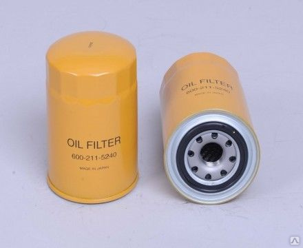 Фильтр масляный JCB, KOMATSU, CAT (5133) W940/5, HF6159, 4119775, 1R-0734, 5W-5887 / DIFA