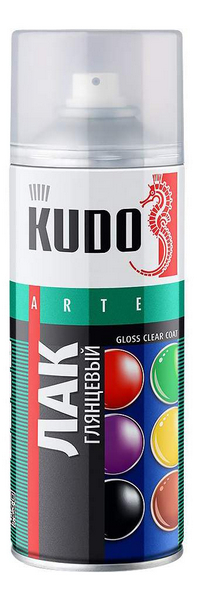 Лак акриловый универсальный-Глянцевый; 520мл / KUDO