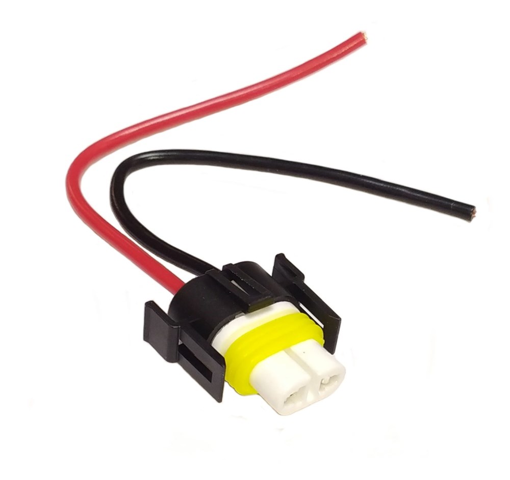 Штекер лампы H8, H11, H27 керамика (LT1070A) / МАЯК