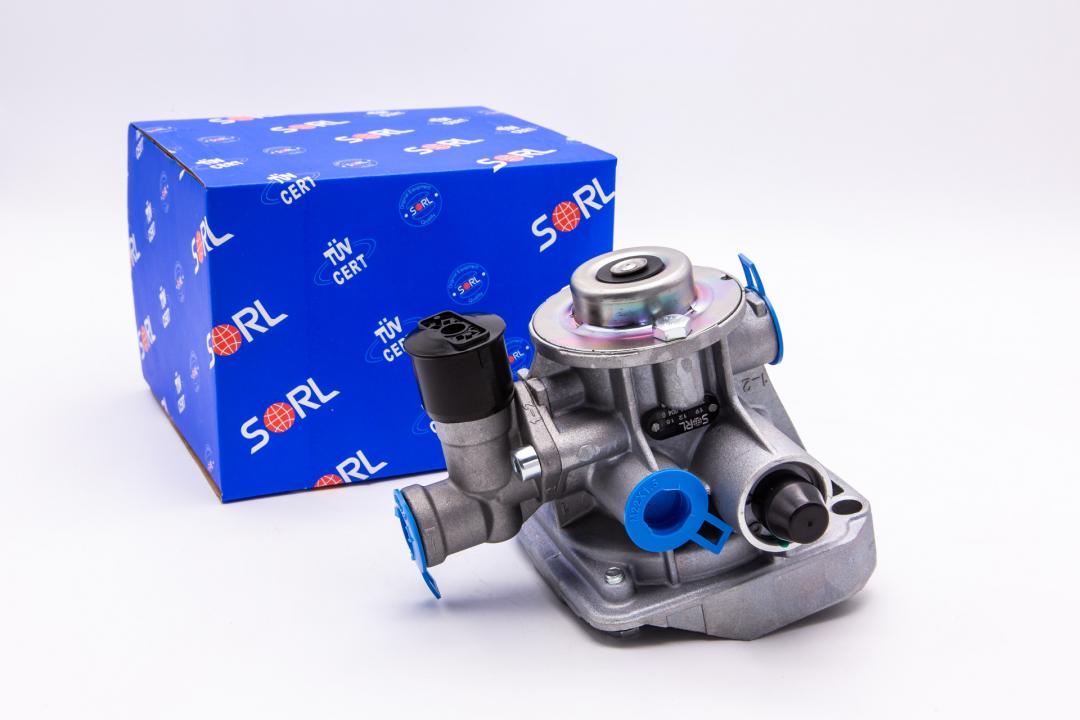 Воздухораспределитель прицепа с клапаном растормаживания 9710027000 / SORL