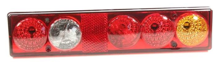 Стоп фонарь ГАЗЕЛЬ 12v (тюнинг, н/о, круглый) (171-701) / ТЕХАВТОСВЕТ