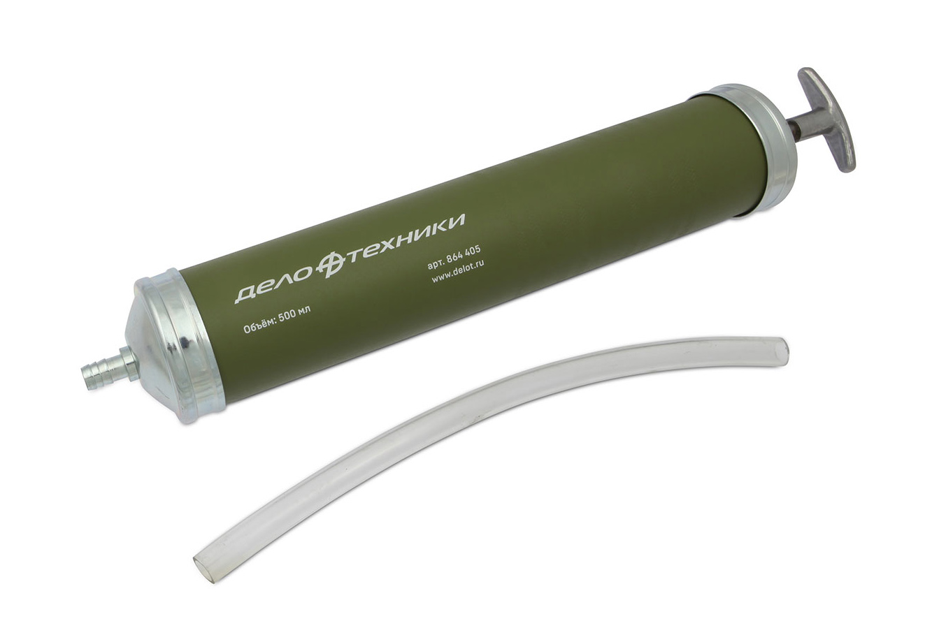 Шприц для масла 1000мл / ДЕЛО ТЕХНИКИ