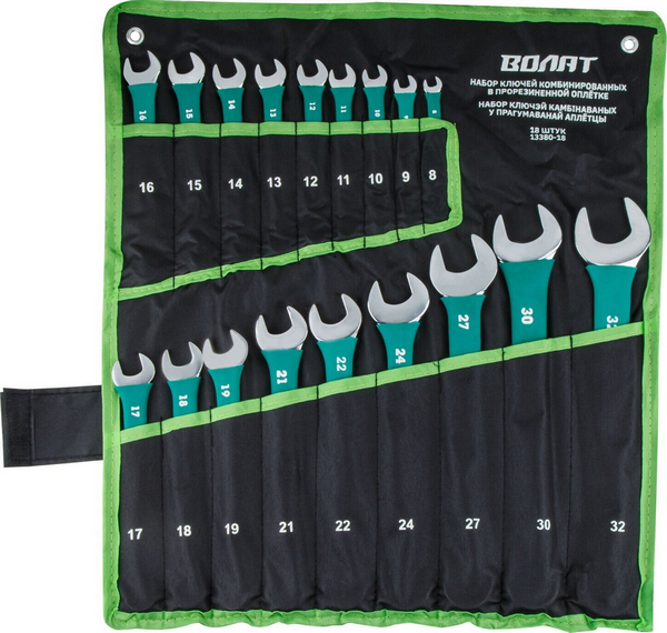Набор рожковых ключей 8-32