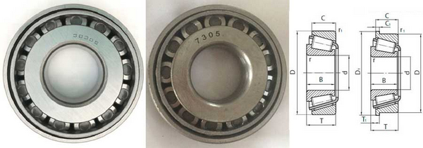 Подшипник 7305 (30305)