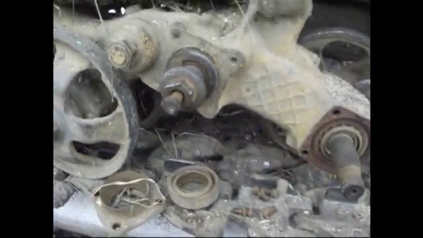 Каретка ДТ75 (реставрация)