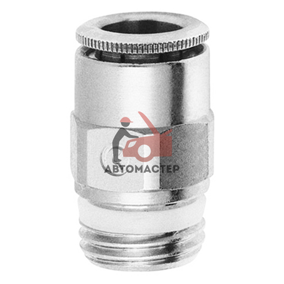 Фитинг резьбовой Ф12 1/4 наружная резьба / CAMOZZI