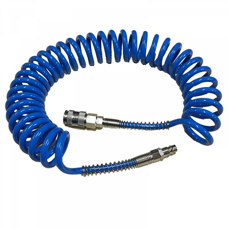 Шланг спиральный 5,8мм 5м (PU) / АВТОМАСТЕР