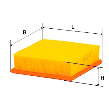 Фильтр воздушный ВАЗ, Калина, Приора, Гранта, Нива / DIFA
