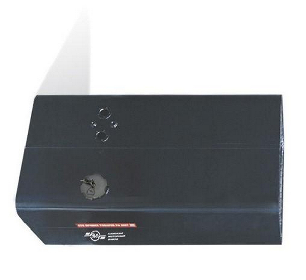 Бак топливный КАМАЗ 400л (540х640х1200) в сборе / КМЗ