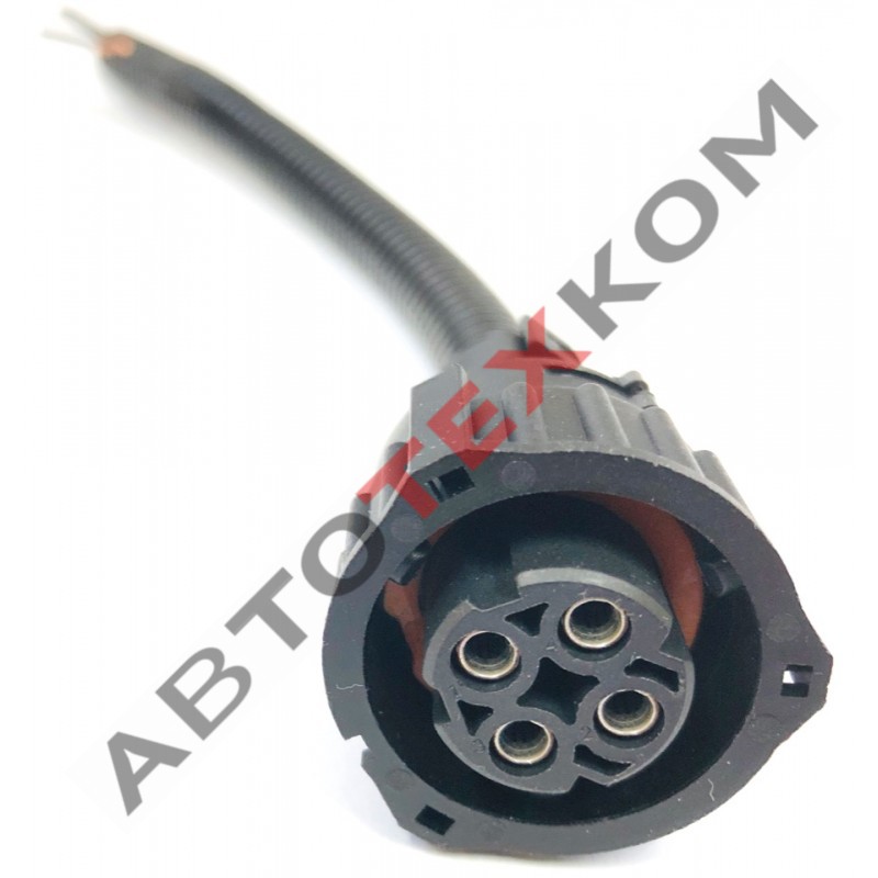 Штекер 4 контакта (AMP гнездовая+штырьевая) / МАЯК