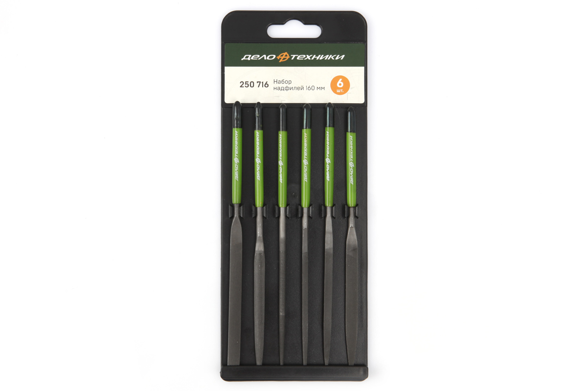 Набор надфилей 6пр / ДЕЛО ТЕХНИКИ
