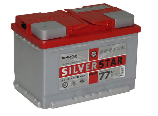 Аккумулятор 77 Амп / SILVER STAR