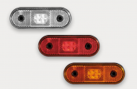 Фонарь маркерный 24v красный (100-02) / ТЕХАВТОСВЕТ